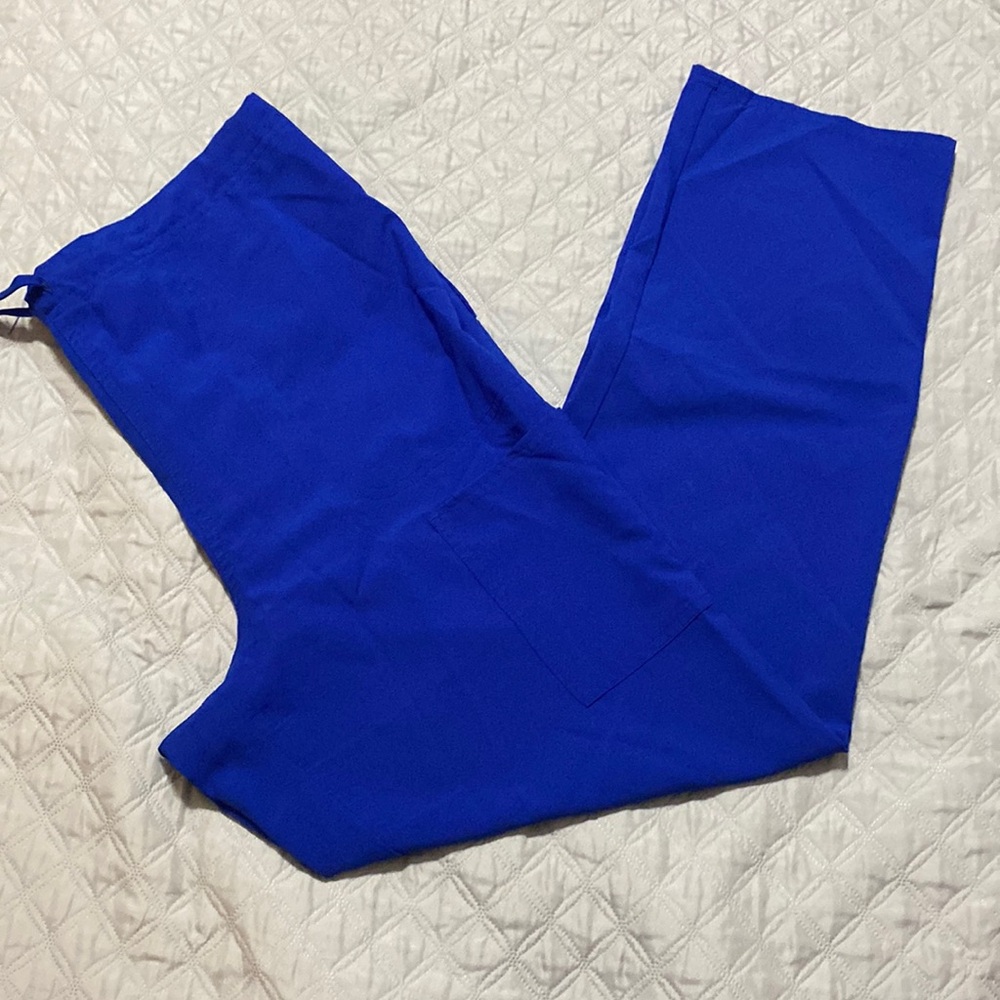 Women’s Size Large Scrub pants - Royal Blue - Scrub Star brand